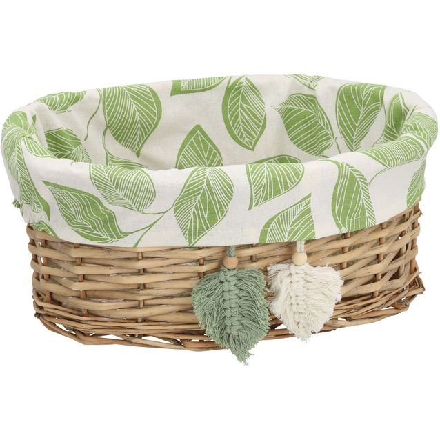 Basket WILLI MIRO 39x28xH16cm