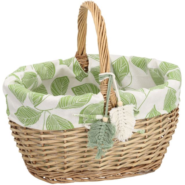 Basket WILLI MIRO 42x31xH23/38cm