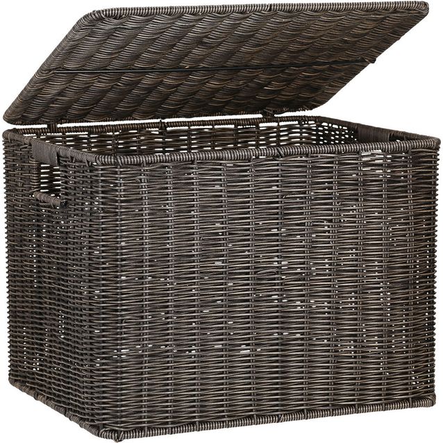 Basket BASILE 45x37xH33cm, dark
