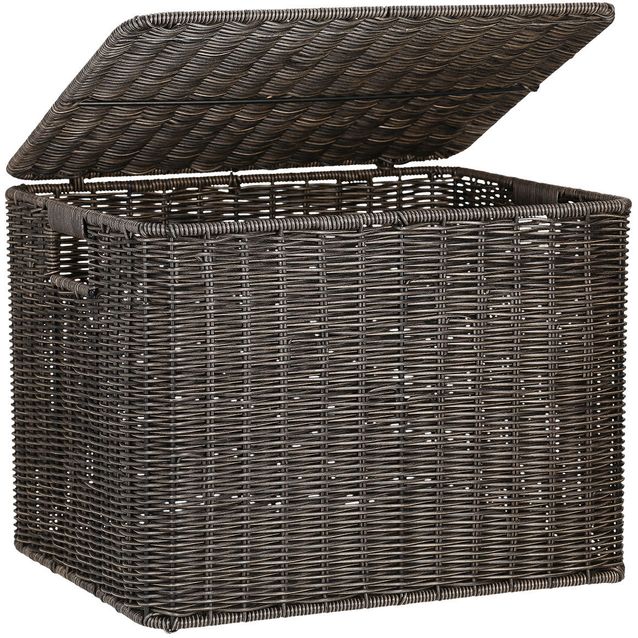 Basket BASILE 39x31xH29cm, dark