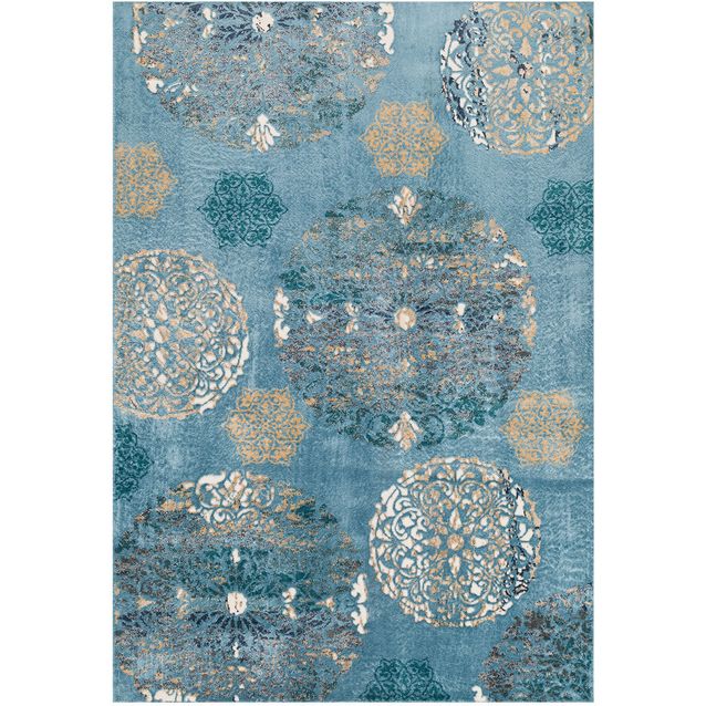 Carpet ZOE-5, 160x230cm, blue