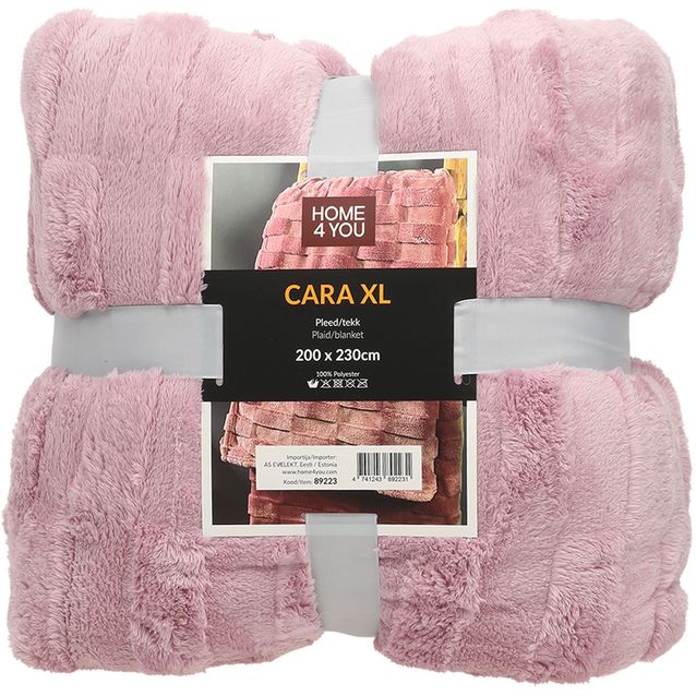 Plaid CARA XL 200x230cm, pink
