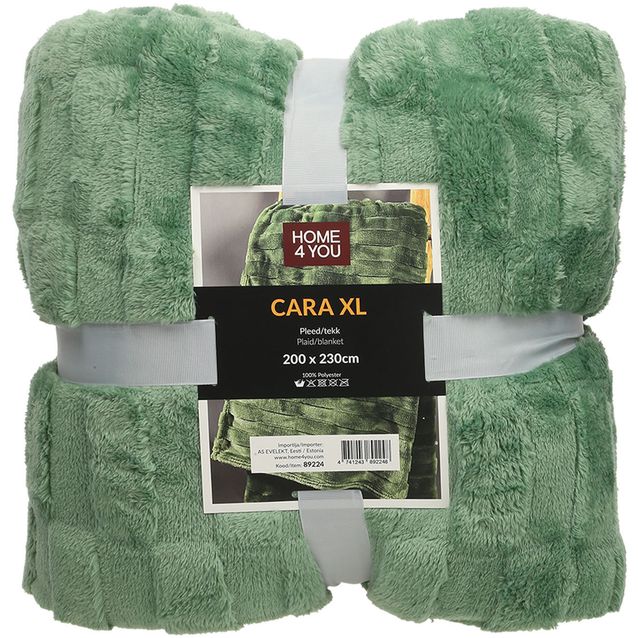 Plaid CARA XL 200x230cm, green
