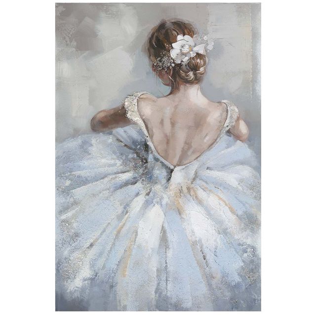 Oil painting 80x120cm, ballerina