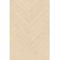 Laminaatti Kronoflooring Herringbone Cream Darcy More MultiRoom, kalanruoto, tammi, 8 mm, 0,87 m²/pkt