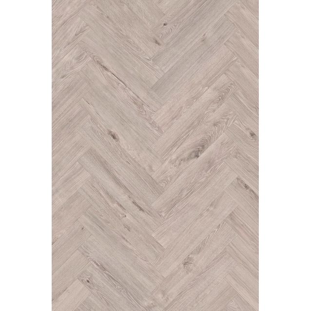 Laminaatti Kronoflooring Herringbone Aged Montana More MultiRoom, kalanruoto, tammi, 8 mm, 0,87 m²/pkt