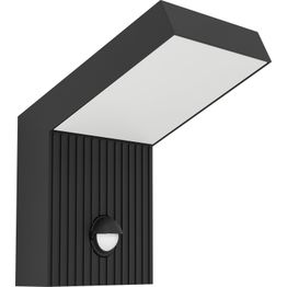 Ulkoseinävalaisin LED Grottazzolina musta, geometrinen malli