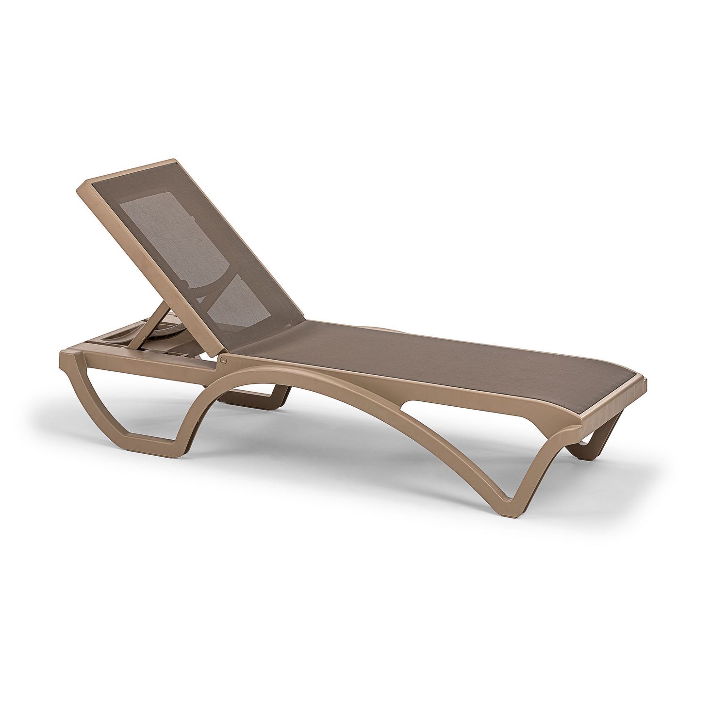Aurinkotuoli Linento Garden Royal Mesh Sunlounger muovi beige
