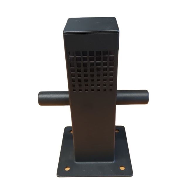 LED-laiturivalaisin Savorak, 27cm, rst, musta