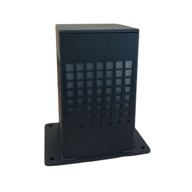 LED-laiturivalaisin Savorak, 14cm, rst, musta