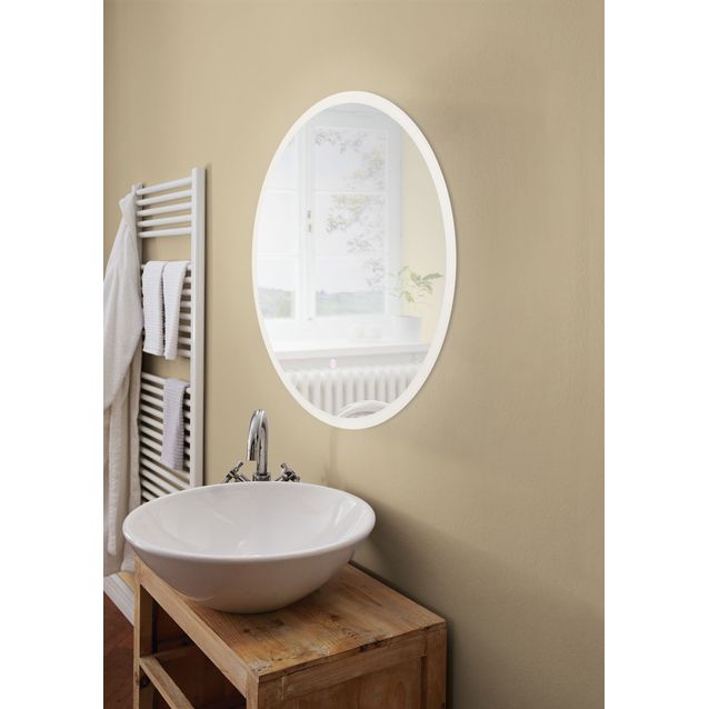 LED-Peilivalaisin Eglo Buenavista, Ø60cm, hopea