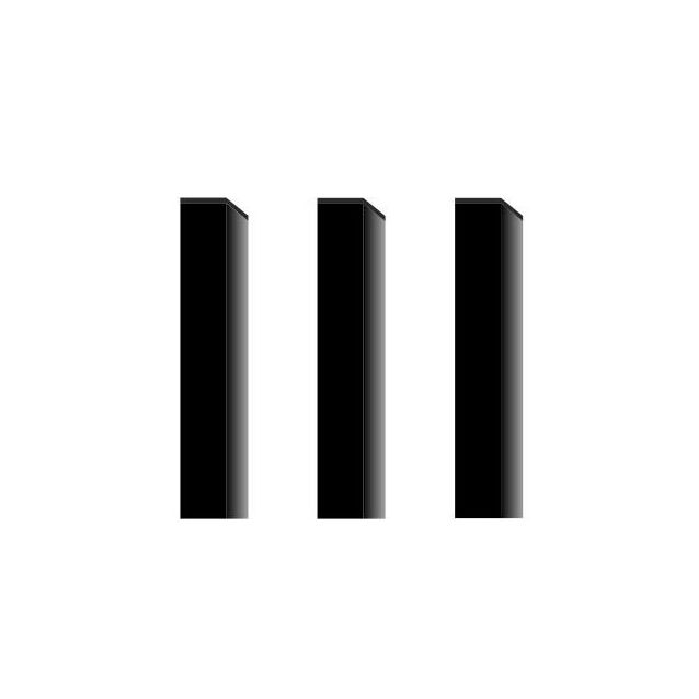 Nelikulmainen sinkitty aitatolppa Ab Polar, 80x80 ,korkeus 200cm, eri kokoja