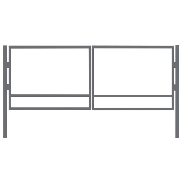 Ajoportin runko Ab Polar, korkeus 95cm, leveys 400cm, kuumasinkitty, eri kokoja