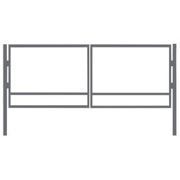 Ajoportin runko Ab Polar, korkeus 165cm, leveys 400cm, kuumasinkitty