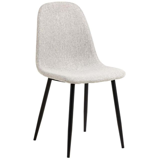 Dining chair CELIA grey/black