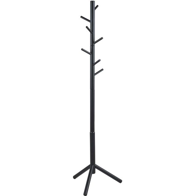 Coat rack BREMEN H176cm, black