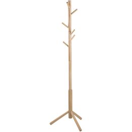 Naulakko Home4You BREMEN K176 cm, luonnonväri, ruskea
