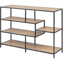 Hylly Home4You SEAFORD 114x35xK78 cm, tammi, ruskea
