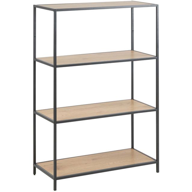 Shelf SEAFORD 77x35xH114cm, oak