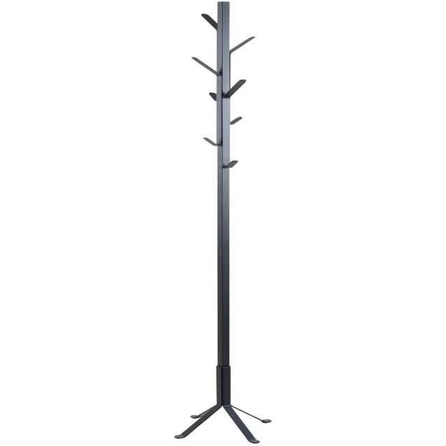 Coat rack VINSON 50x50xH181cm, black