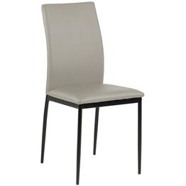 Ruokapöydän tuoli Home4You DEMINA, taupe, beige