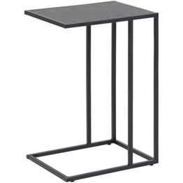 Kannettavan tietokoneen pöytä Home4You SEAFORD 43x35xK63 cm, musta