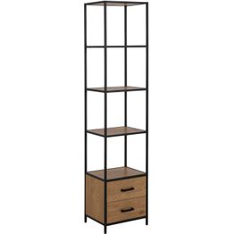 Hylly Home4You SEAFORD 42x35xK185 cm, luonnonväri, beige