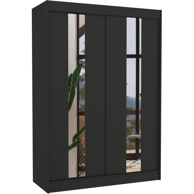 Liukuovikaappi Balton 150. musta