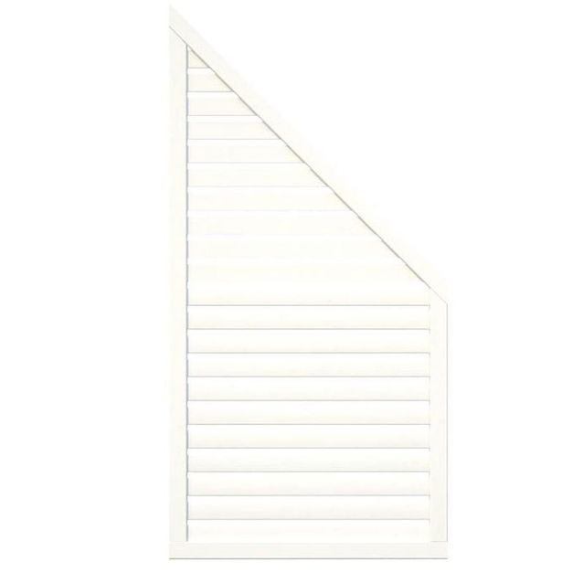 Aitaelementti Palmako Nina3 WTPNT 900x1800mm valkoinen, 5kpl/pkt