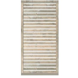 Aitaelementti Palmako Nina2 GYVPI 900x1800mm painekyllästetty harmaa, 5kpl/pkt