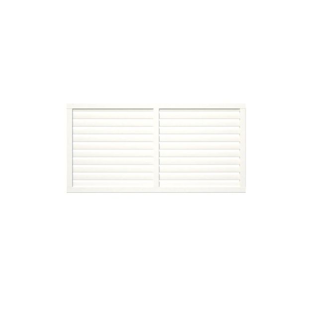 Aitaelementti Palmako Nina4 WTPNT 1800x900mm valkoinen, 5kpl/pkt