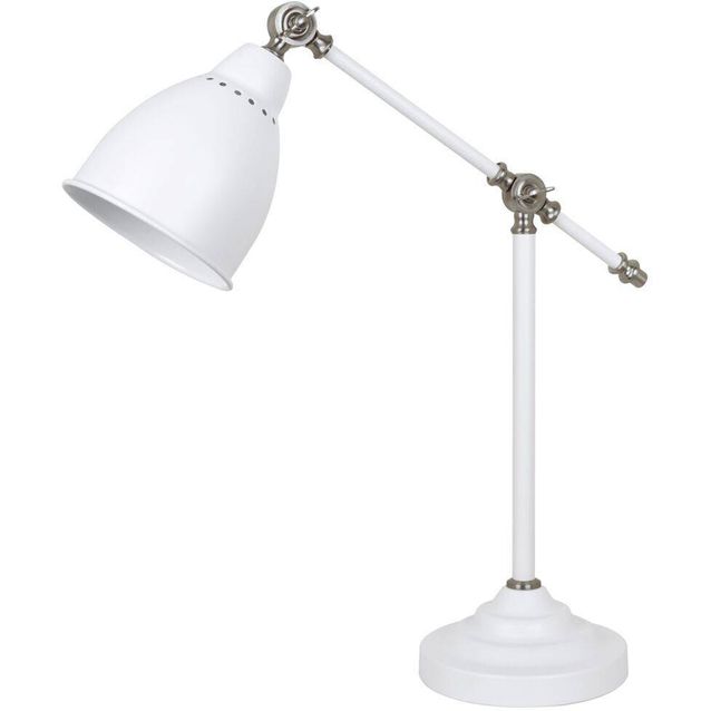 Pöytävalaisin Airam Sansa E27 valkoinen