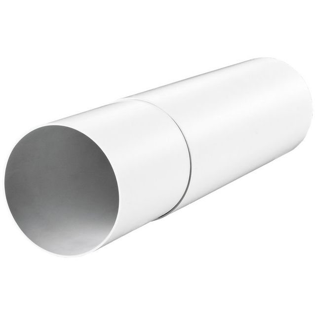Teleskooppi-ilmanvaihtokanava Airsec 125x500-1000 mm, muovi