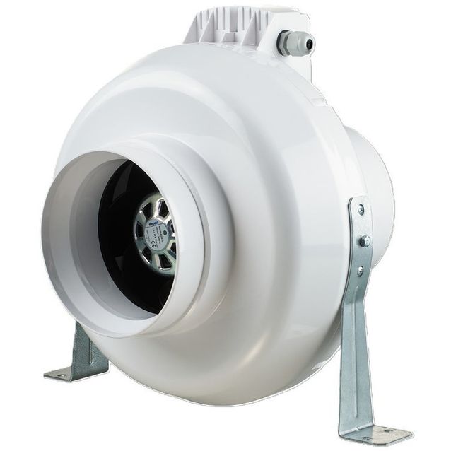 Kanavapuhallin Airsec VK 125 EC, kanavakoko Ø 125 mm