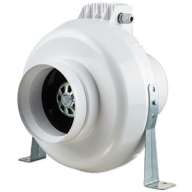 Kanavapuhallin Airsec VK 100 EC, kanavakoko Ø 100 mm