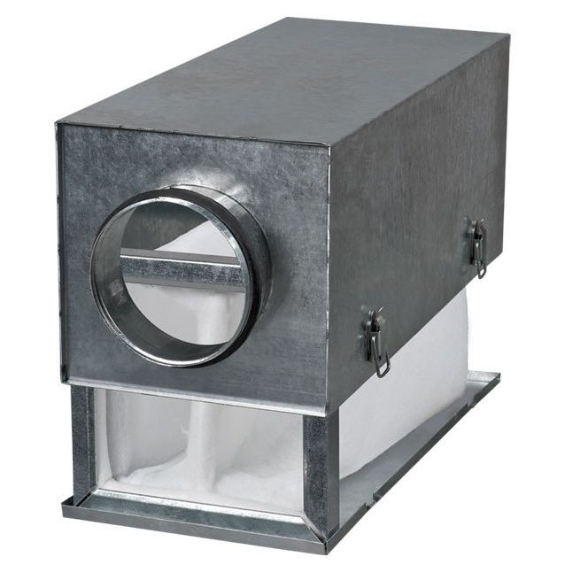 Suodatinkotelo Airsec FBK 160 F7, kanavakoko Ø 160 mm