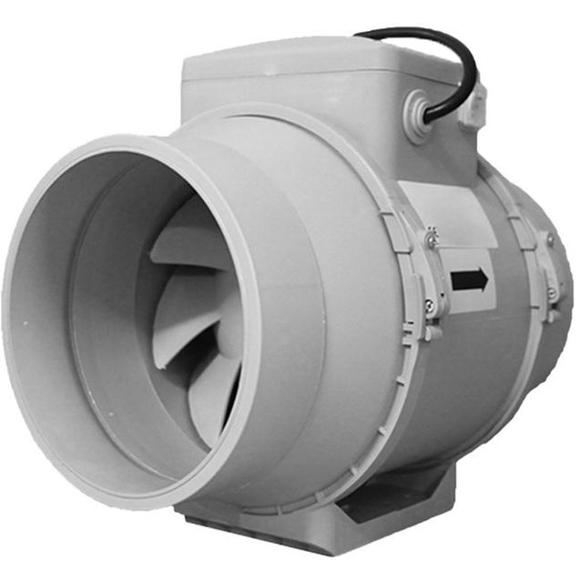 Kanavapuhallin Airsec TTPa 160, kanavakoko Ø 160 mm