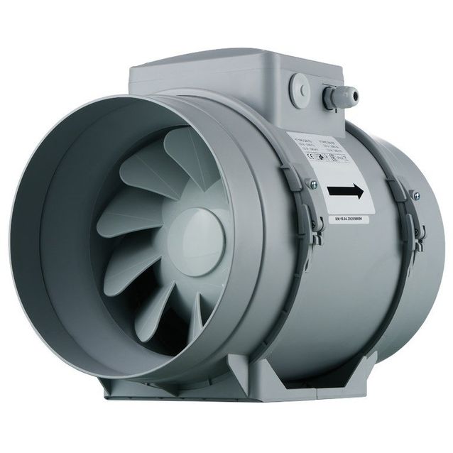 Kanavapuhallin Airsec TTPa 250, kanavakoko Ø 250 mm