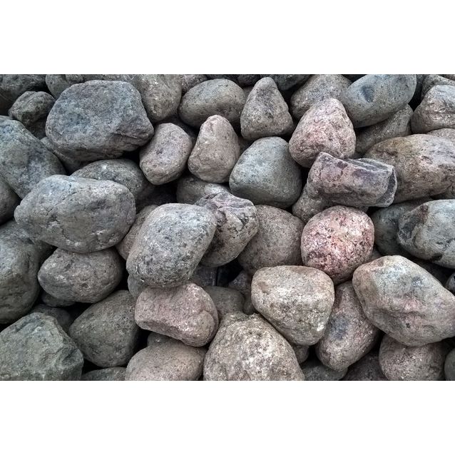 Luonnonkivi AKO Garden 100-150 mm 1000 kg harmaa/punertava