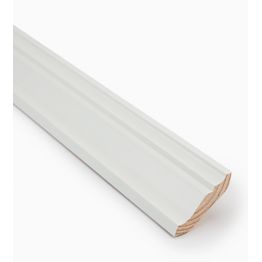 Koristekattolista Jokiwood 15x70x3200mm, valkoinen