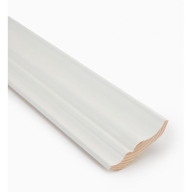 Koristekattolista Jokiwood 16x90x3200mm, valkoinen