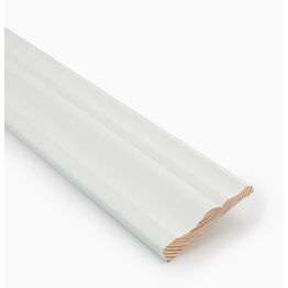 Koristepeitelista Jokiwood 16x90x3200mm, valkoinen