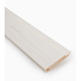 Sisustuspaneeli Jokiwood STP 12x95x2100mm, mänty, valkolakattu, päätypontattu