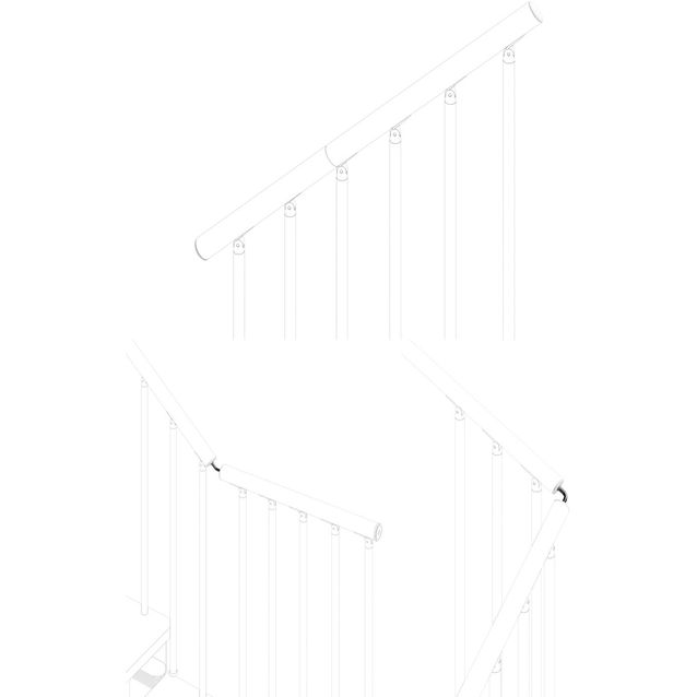 Käsijohteiden päätyosat Rintal