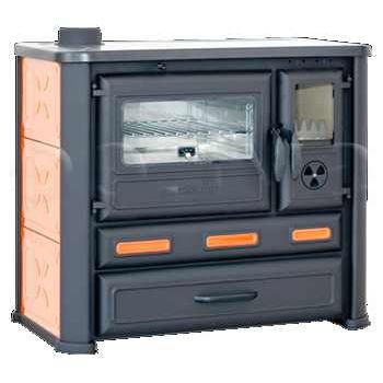 Puuliesi Alma Mons, 8kW, hormilähtö vasemmalla, oranssi