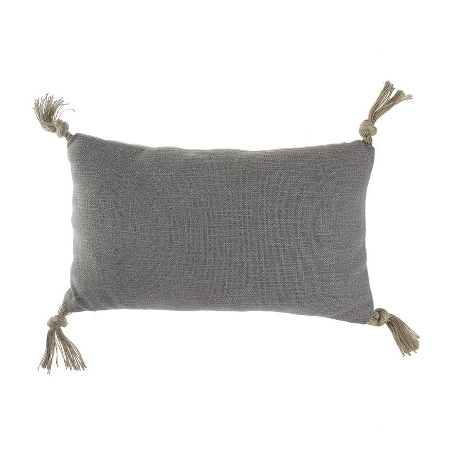 Koristetyyny AmandaB Collection Linen 30x50 cm harmaa