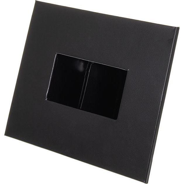 Istutuslaatikko seinälle AmandaB Collection Nord 34x27 cm musta