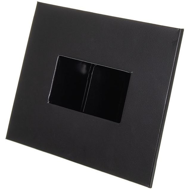 Istutuslaatikko seinälle AmandaB Collection Nord 34x27 cm musta