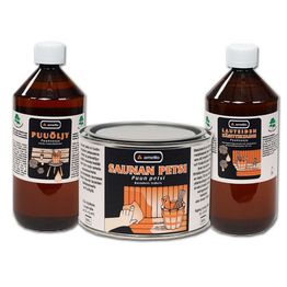 Saunan värjäyspaketti tammi 10-24m²