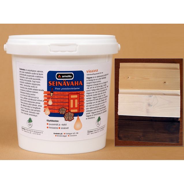 Seinävaha väritön 1 l